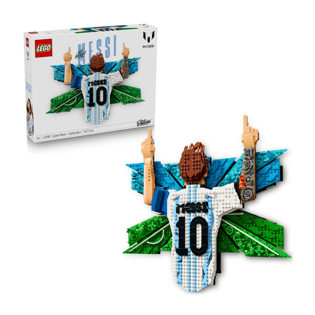 LEGO Editions Lionel Messi - Celebration Building Toy Set, For Age 14+ Years