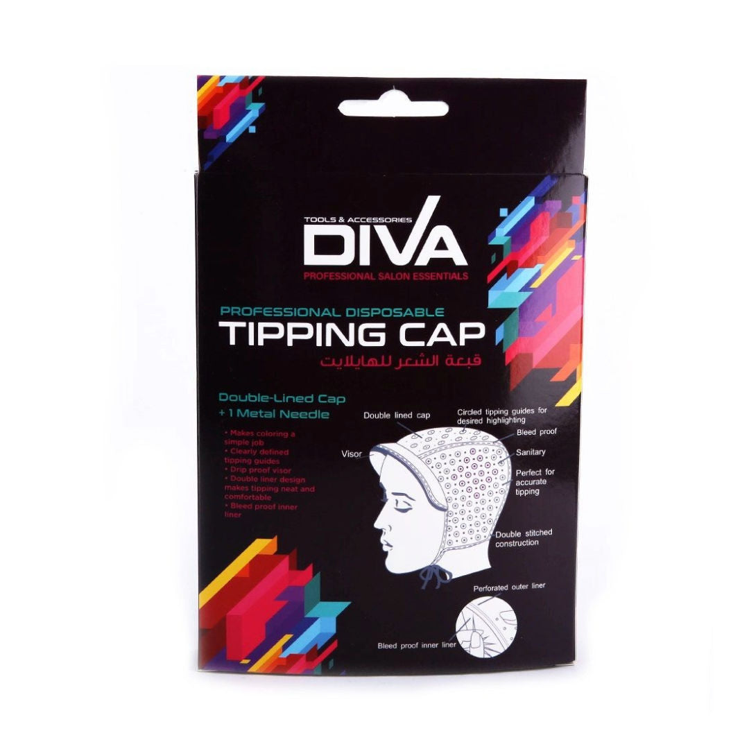 Diva Disposable Tipping Cap, 4pcs per Box