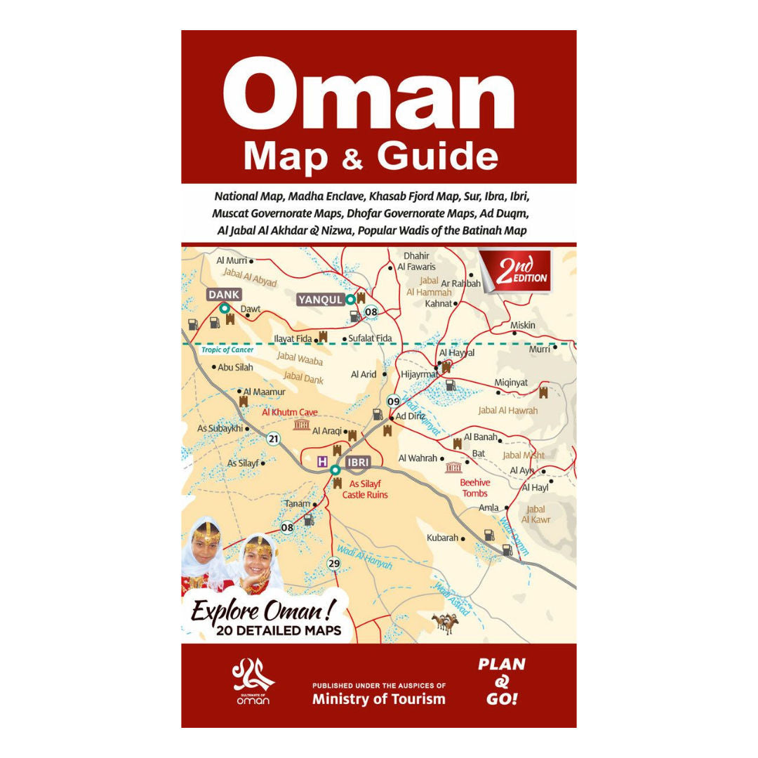 Oman Map & Guide, 2nd Edition