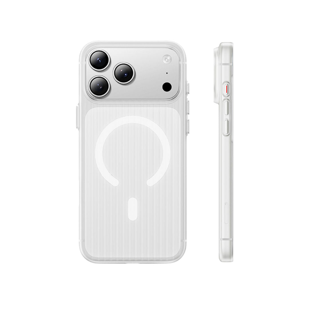 Hoco Fog Magnetic Protective Case for iPhone 18 Pro, iPhone 17 Pro, Matte Semi-Transparent, Anti-Fingerprint