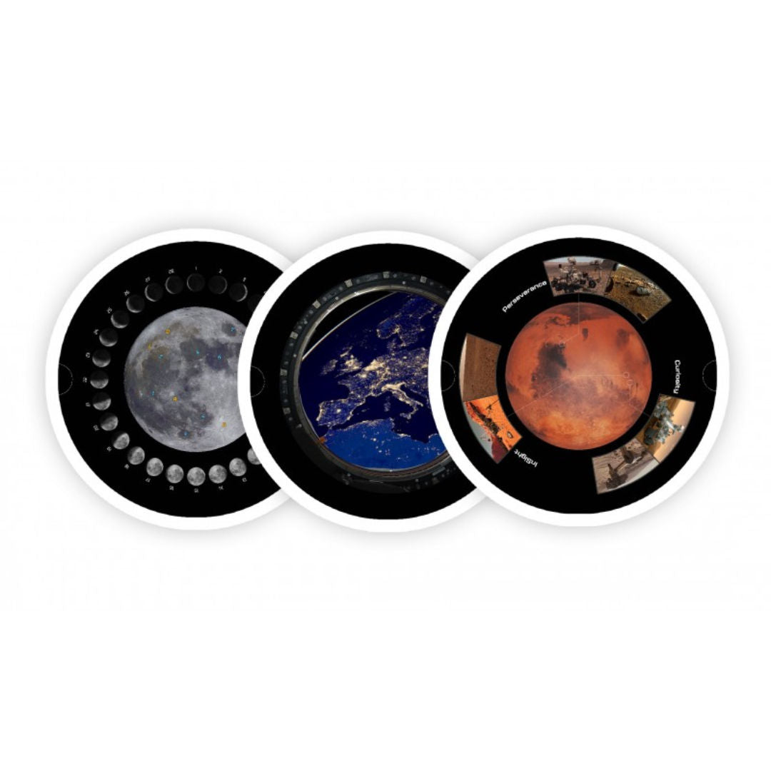 Buki France HD Planetarium Discs Set, (3.5 cm, Pack of 3)