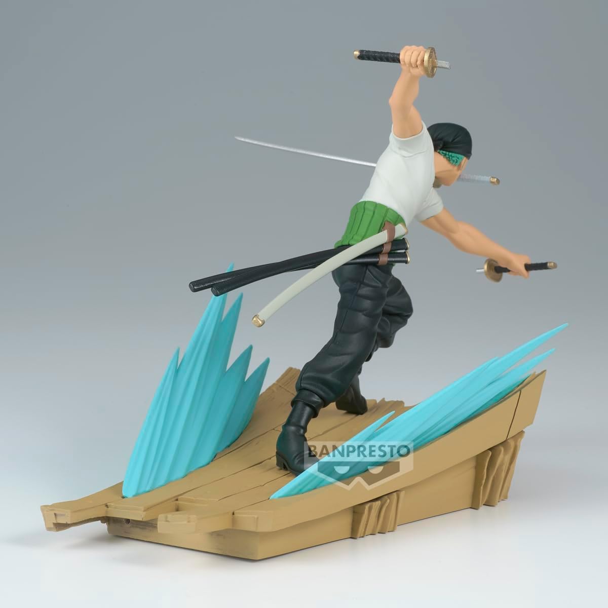 Banpresto Senkozekkei One Piece Roronoa Zoro Figure, 11cm
