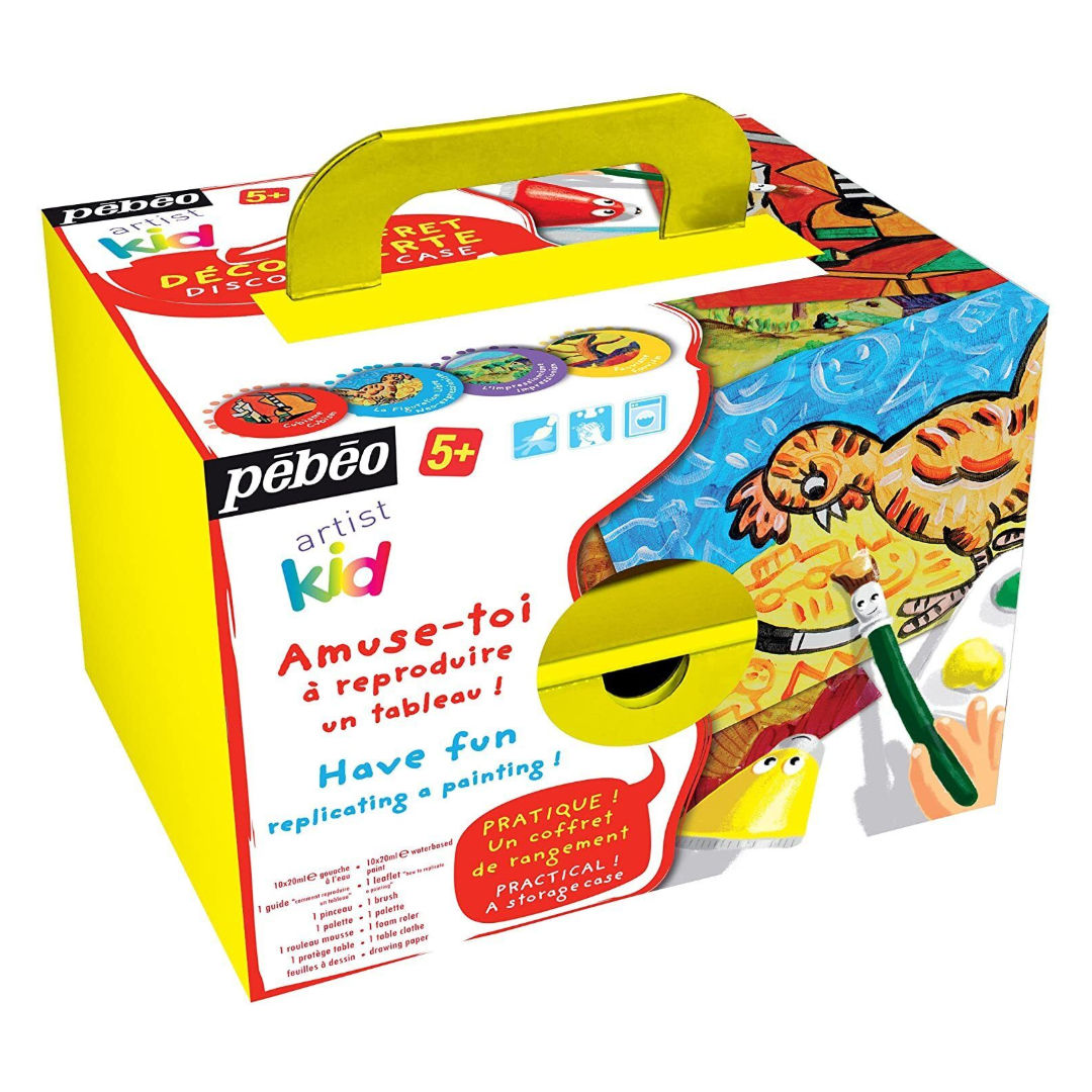 Pebeo ArtistKid Paint Set, 10×20 ml,  374805