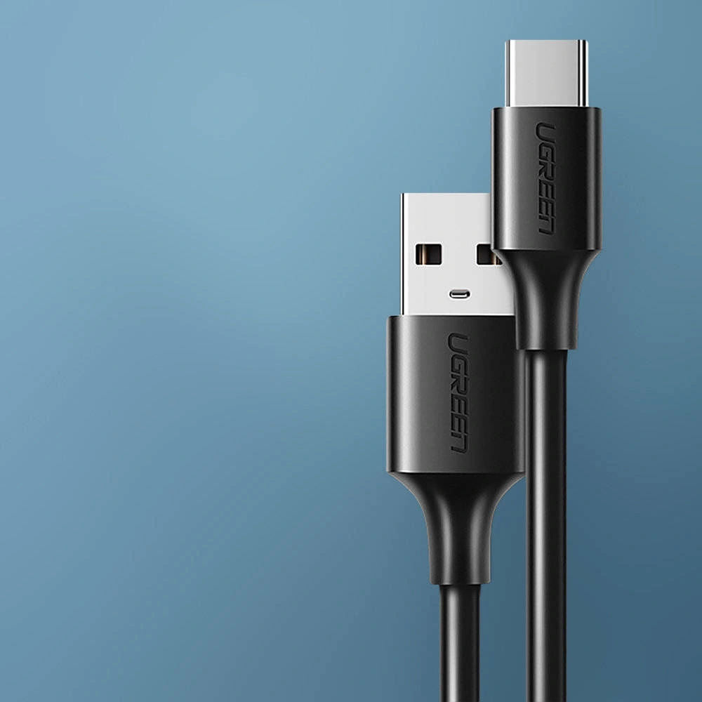 UGREEN US287 USB-A to USB-C 3A QC3.0 Fast Charging Cable, 2 Meter