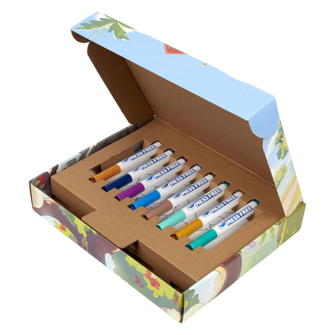 Crayola COLOR WONDER MESS FREE COLORING, Activity Kit, Bluey, Includes 40+ Pieces