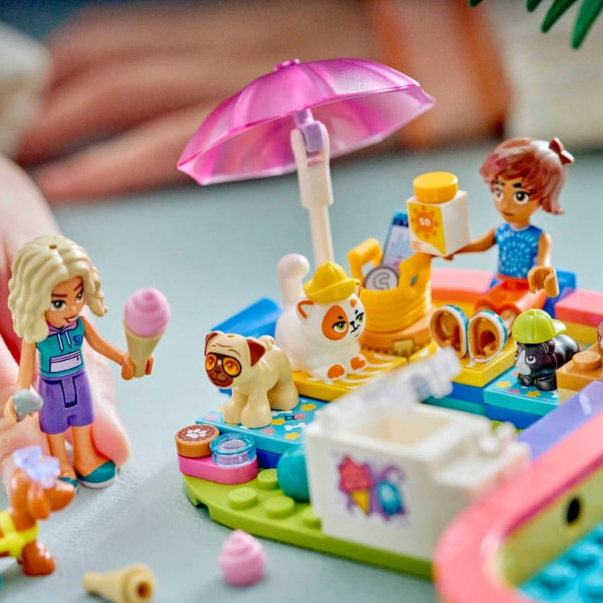 LEGO Friends 42676 Fun Water Park Day Building Toy Set, 278 Pieces for Girls Ages 6 Years and Above