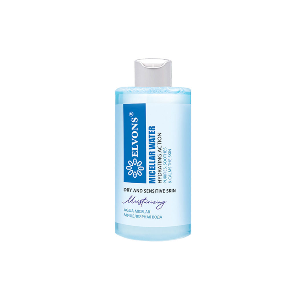 Elvons Micellar Makeup Remover Water, For Dry and Sensitive Skin, 200 ml