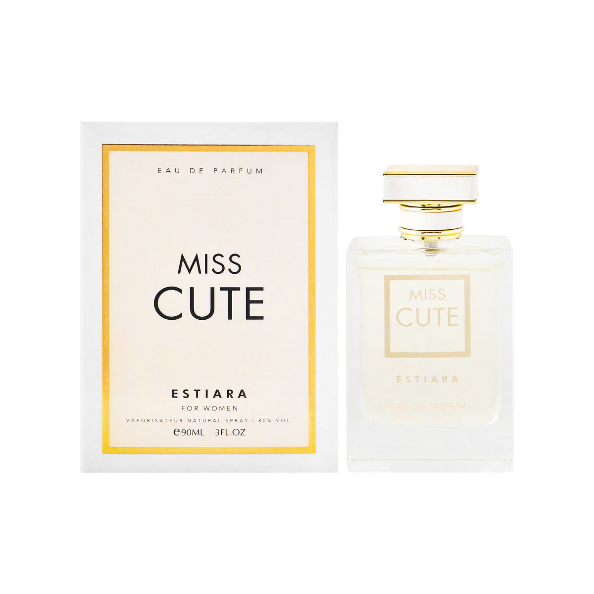 Estiara Miss Cute Eau De Parfum For Women, 90ml