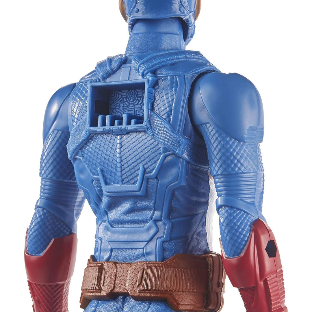 Avengers Titan Hero Blast Gear Captain America Figure, 30cm
