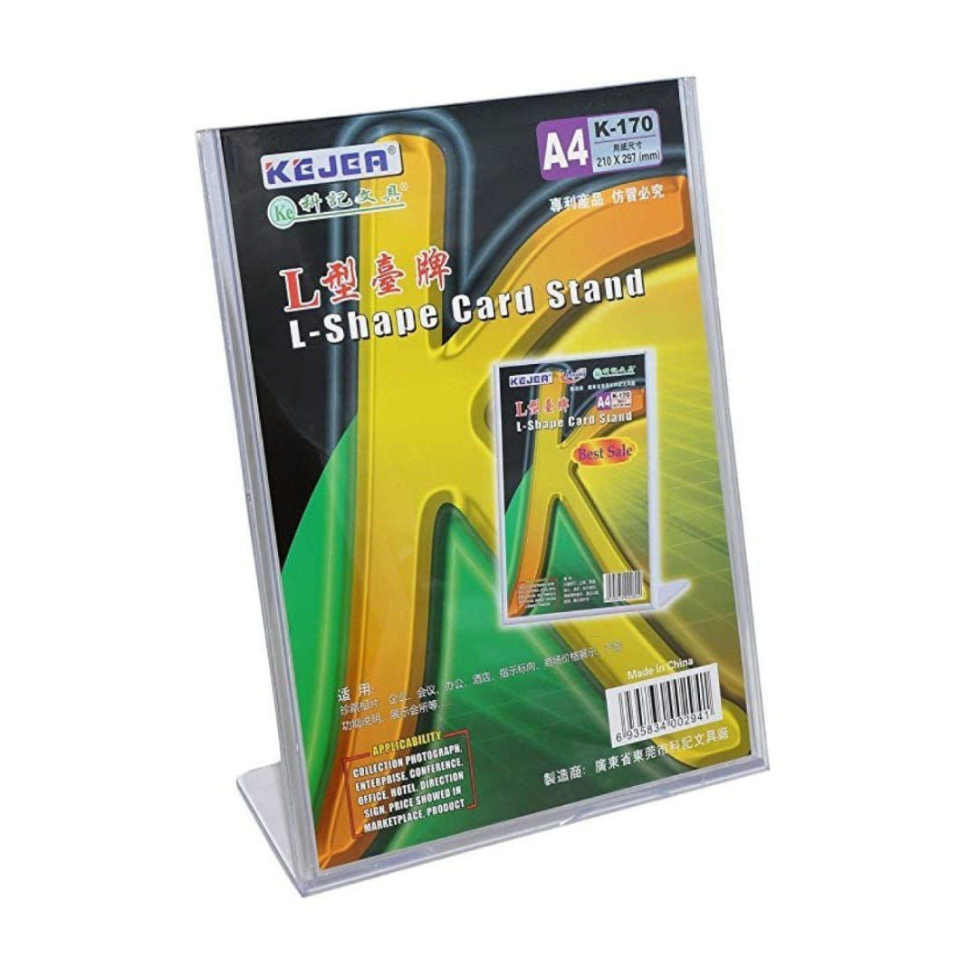RSC Kejea Acrylic L-Shape Card Holder