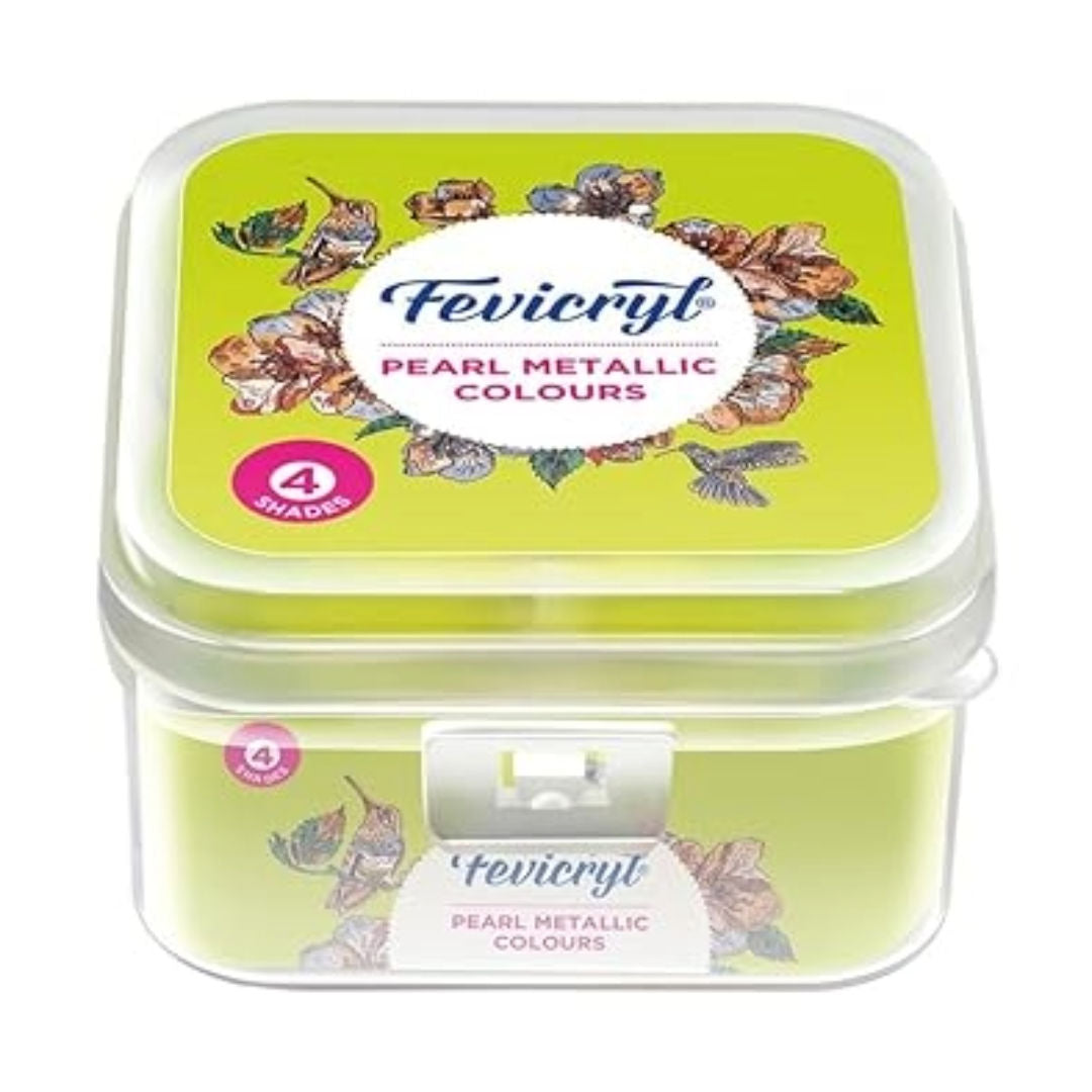 Fevicryl Pearl Metallic Colors, 10ml