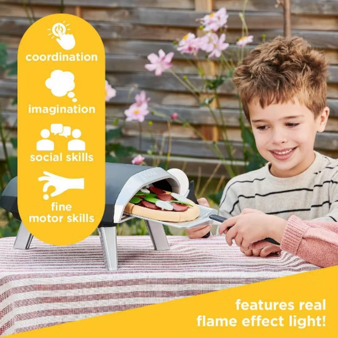 Casdon Ooni Pizza Oven Playset 30 Pieces, 37.5 x 27 x 17cm, 3+ year