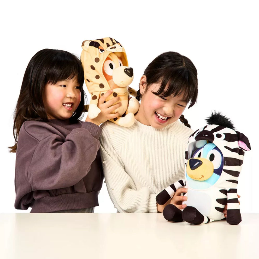 Bluey Series 13 Onesies Bluey and Bingo Interacting Plush Toy Set (Pack of 2), 3+ years