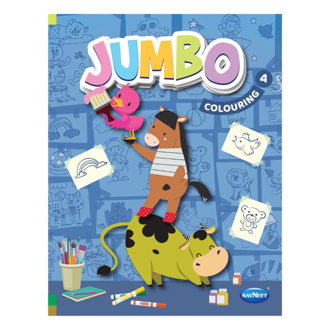 Navneet Jumbo Colouring Book