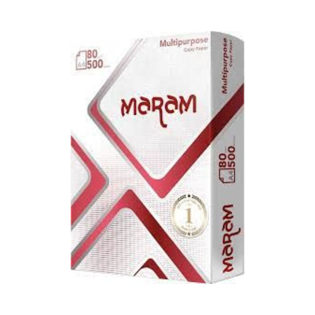 MARAM A4 Photocopy Paper 80 Gram, 500 Sheets