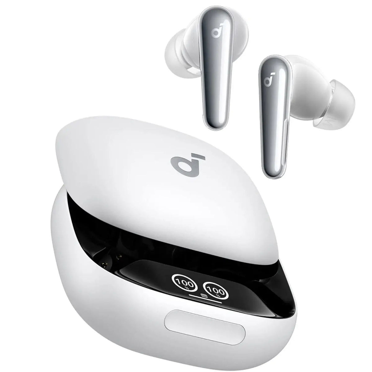 Anker Soundcore Liberty 4 Pro TWS Earbuds, Adaptive ANC 3.0, Dual Drivers, Smart Case Display