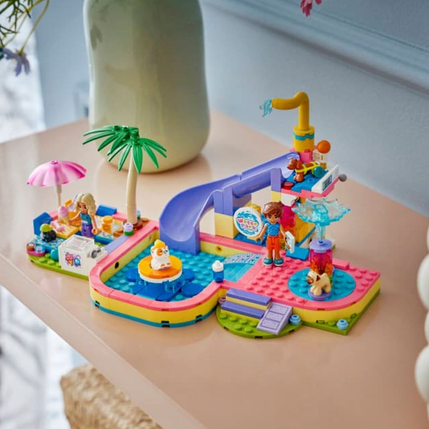 LEGO Friends 42676 Fun Water Park Day Building Toy Set, 278 Pieces for Girls Ages 6 Years and Above