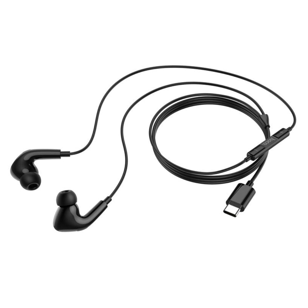 Hoco M101 Pro Crystal sound Type-C wire-controlled digital earphones with microphone