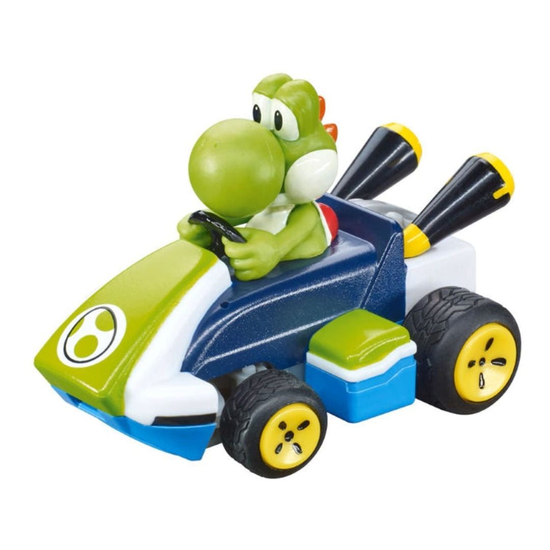 Carrera Nintendo MarioKart Mario & Yoshi RC Cars Set 1:50, Pack of 2, 3+ years