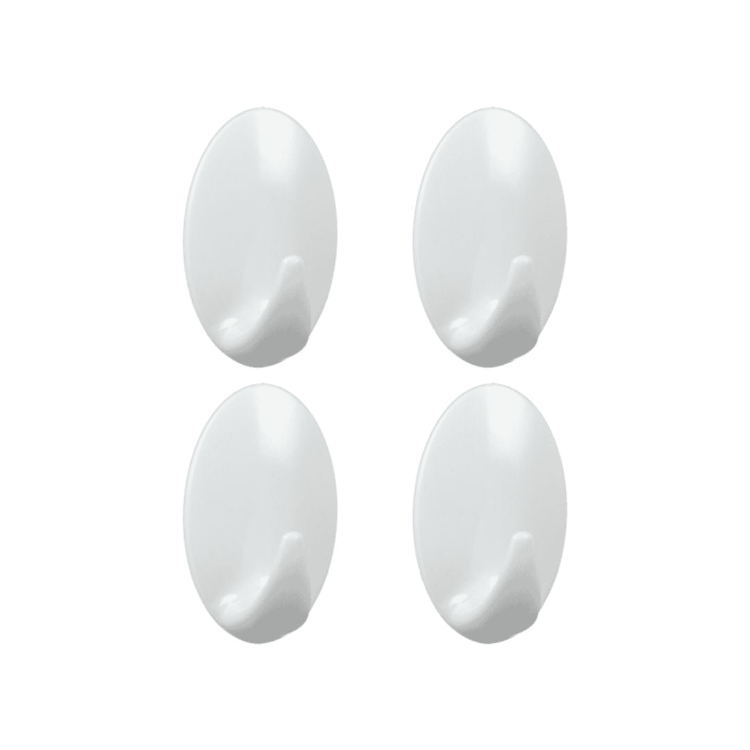 Metaltex Set of 4 Lilliput Adhesive Hooks