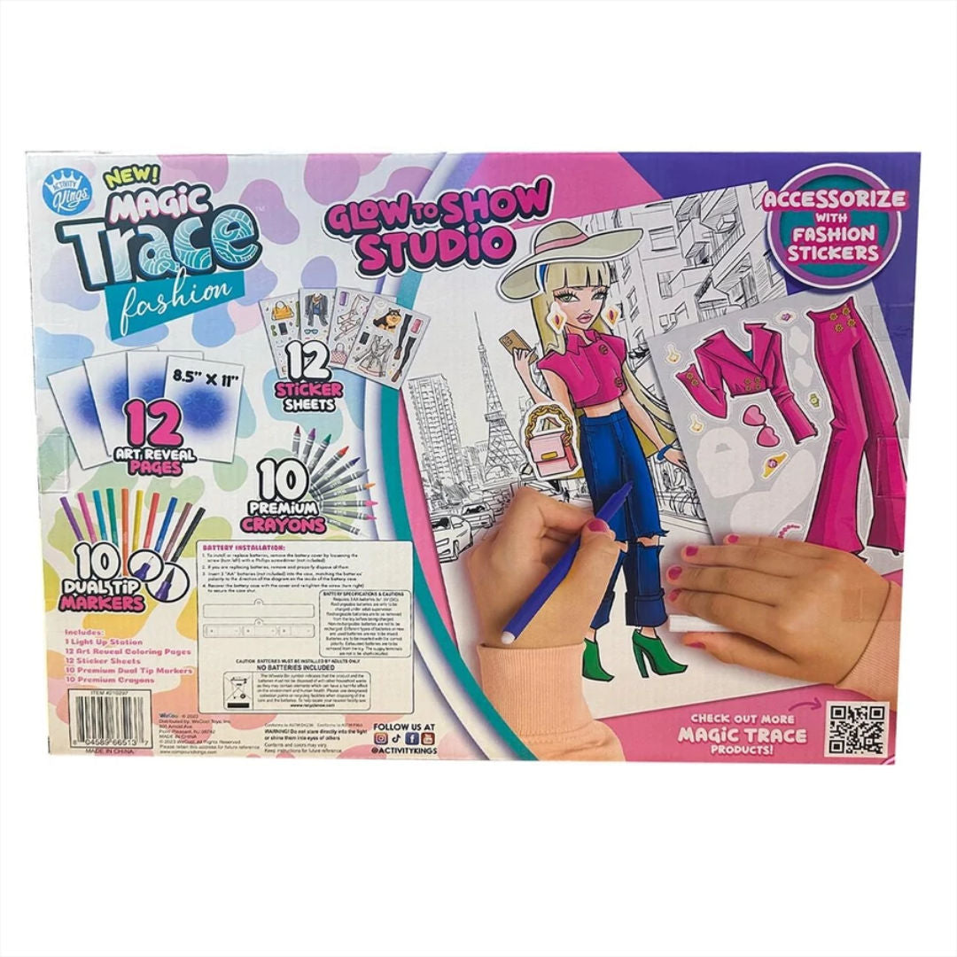 Activity Kings Magic Trace Fashion Kit, 6+ Years
