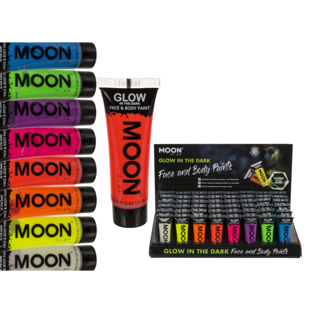 Moon Face & Body Paint, 12ml, Assorted