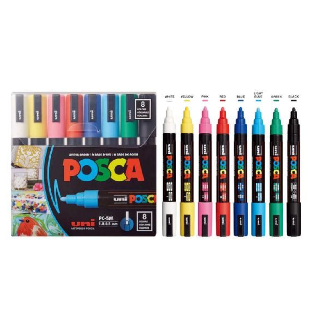 Uni-ball Posca Bullet Markers, 1.8–2.5mm