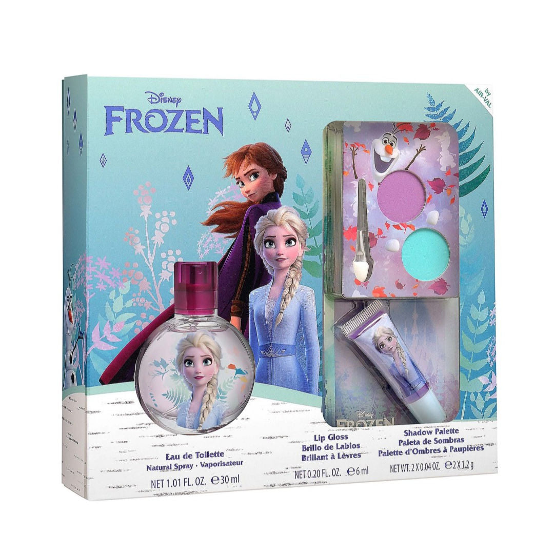 Air-Val Disney Frozen Eau de Toilette & Make-Up Gift Set Collection, 3+ Years