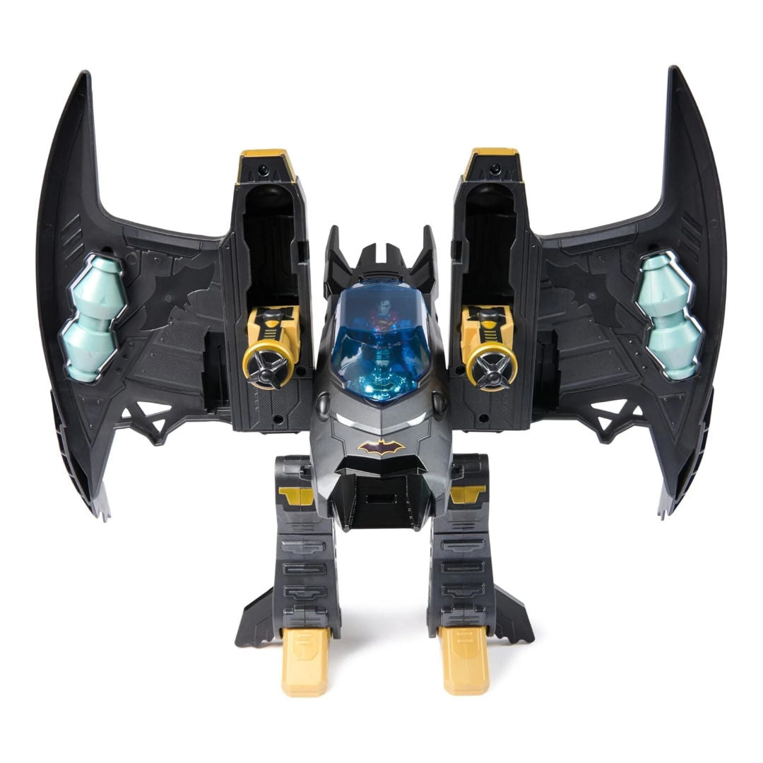 DC Metal Force Transforming Batwing Action Figures Set, For Age 4+ Years