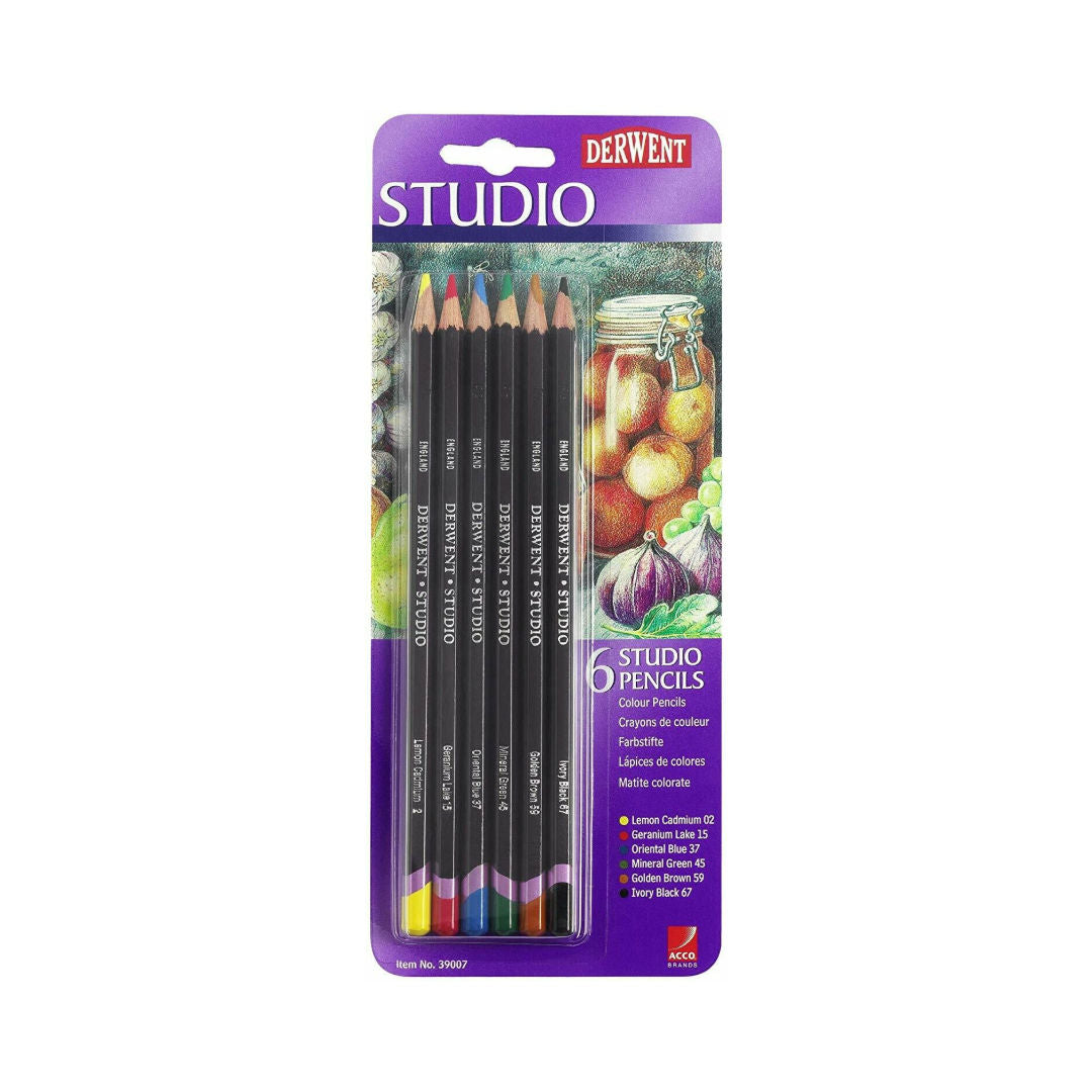 DERWENT Pencils, 1x6pencils