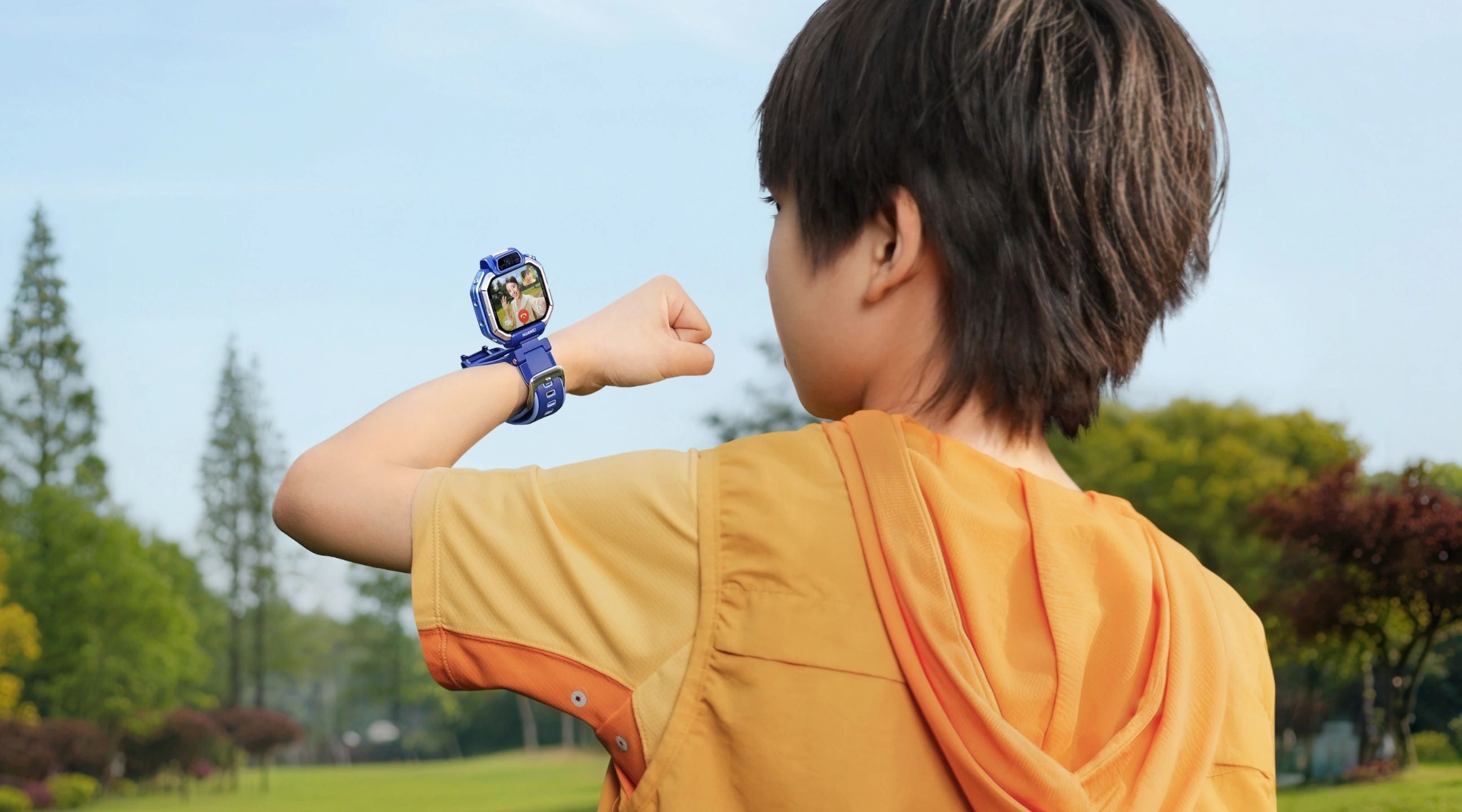 Huawei Watch KIDS X1 Smartwatch - 360° Rotatable Design, GPS Positioning, Video Calling, Dual Cameras, 1.82" AMOLED
