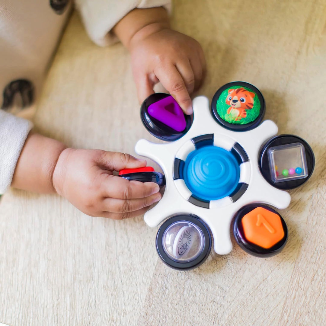 Baby Einstein Curiosity Clutch Sensory Toy, 3 Months+