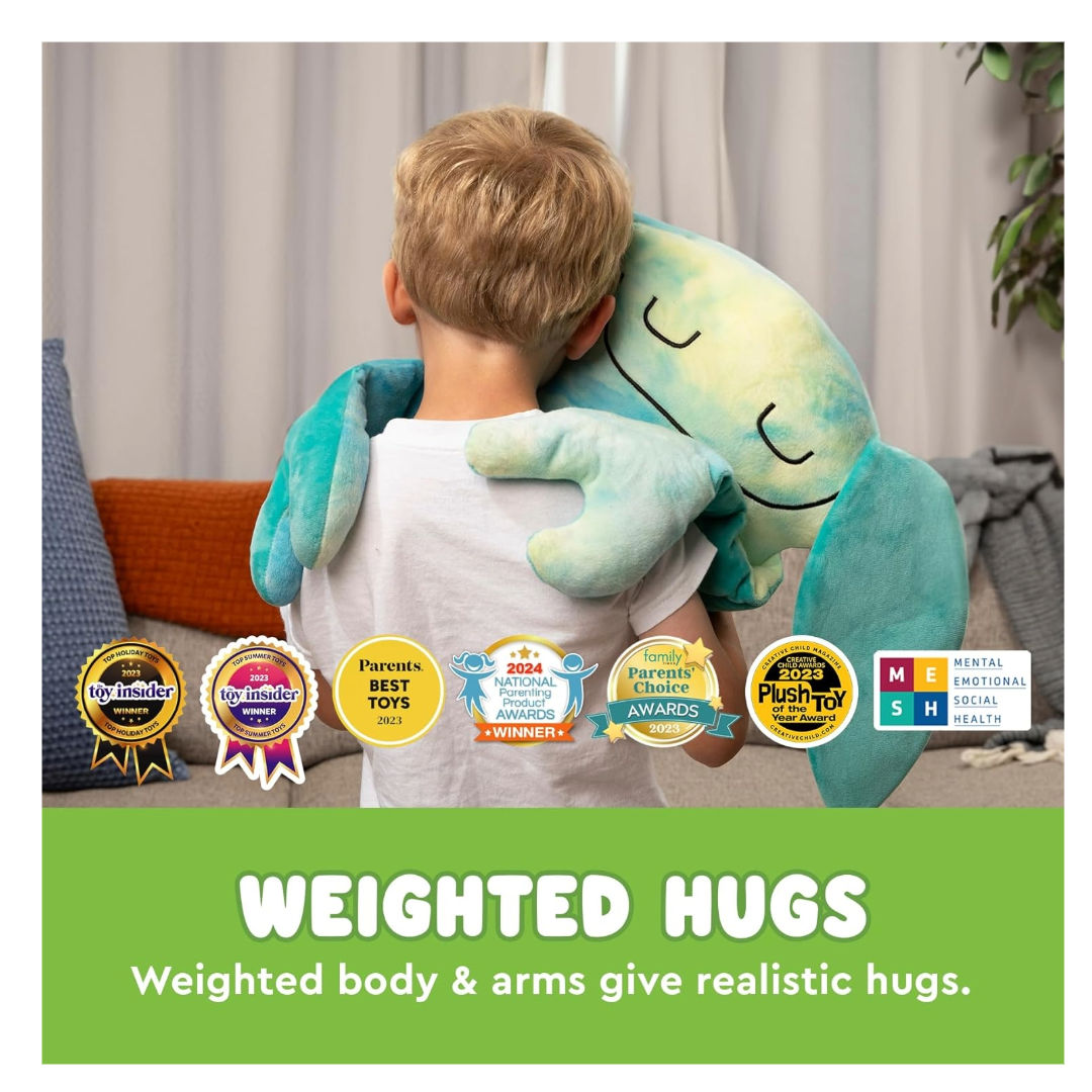 Bumpas Lucky the Weighted Plush Toy, 35.6 cm, 1.4kg, 3+ Years