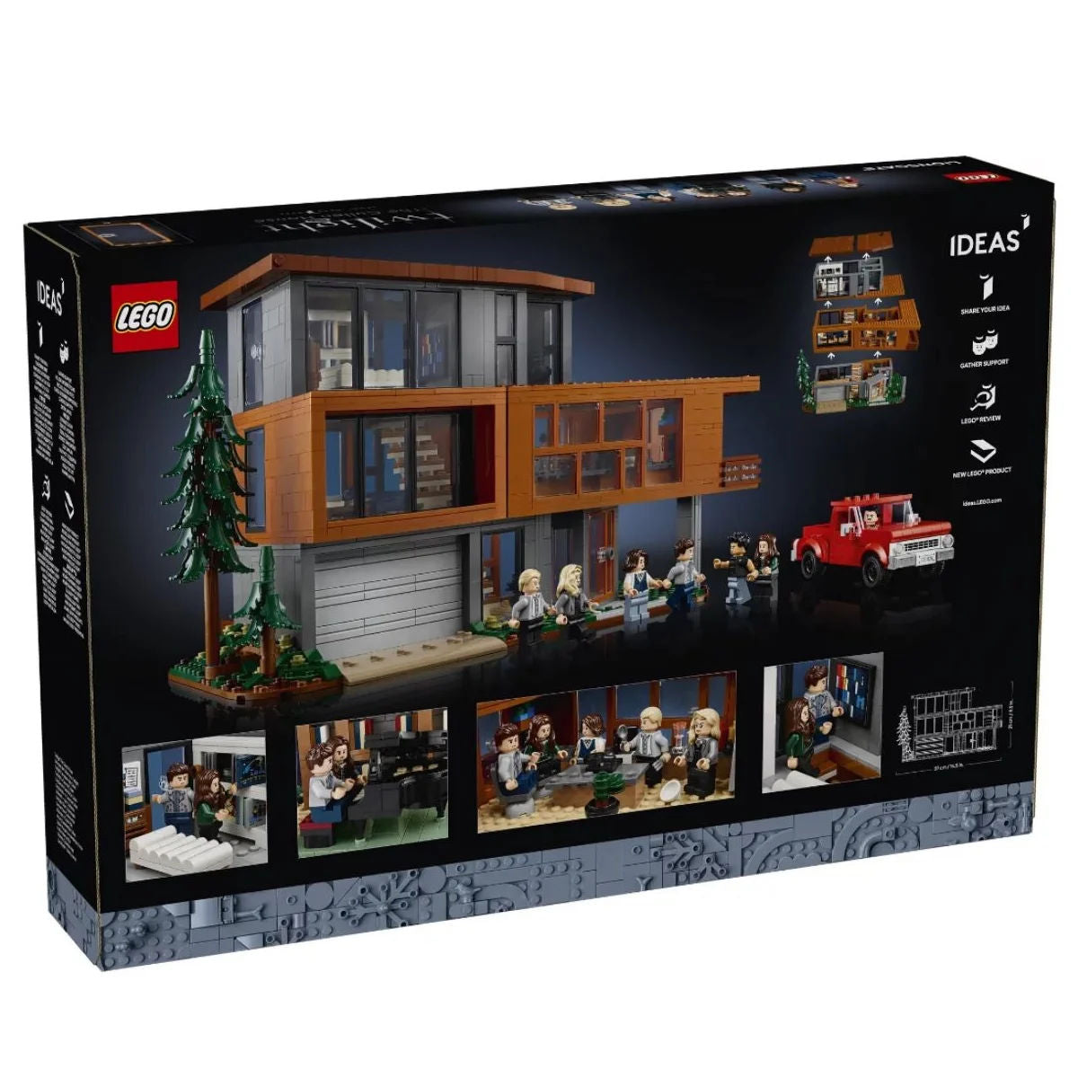 LEGO Ideas Twilight The Cullen House Building Set for Adults 18+, 2,001 Pieces