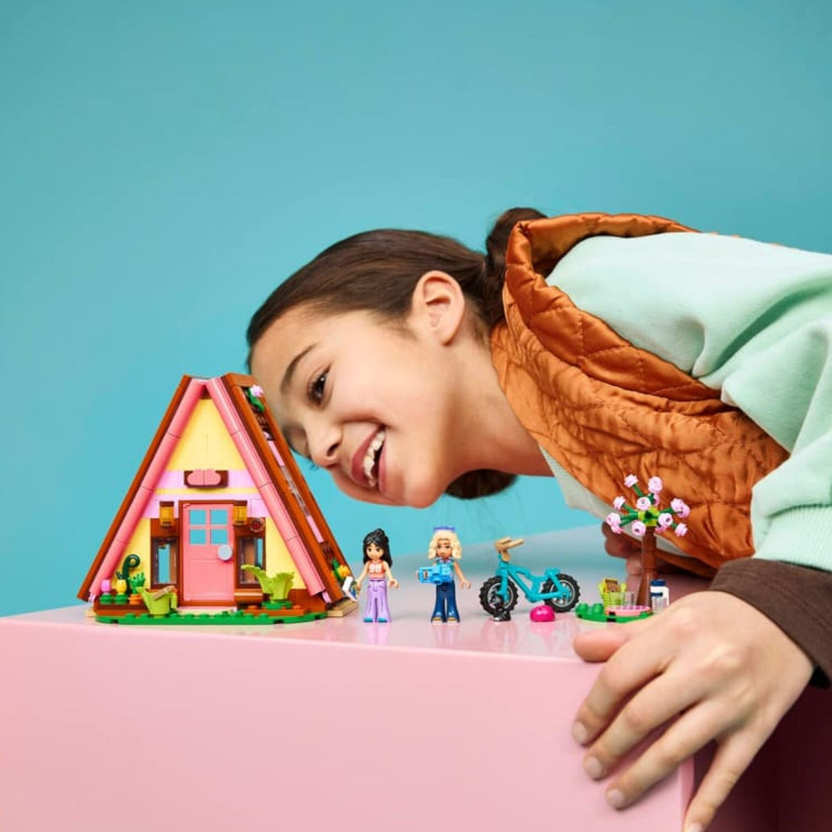 LEGO Friends 42682 Nature Glamping Cabin Building Toy Set, 295 Pieces for Girls and Boys Ages 6 Years and Above