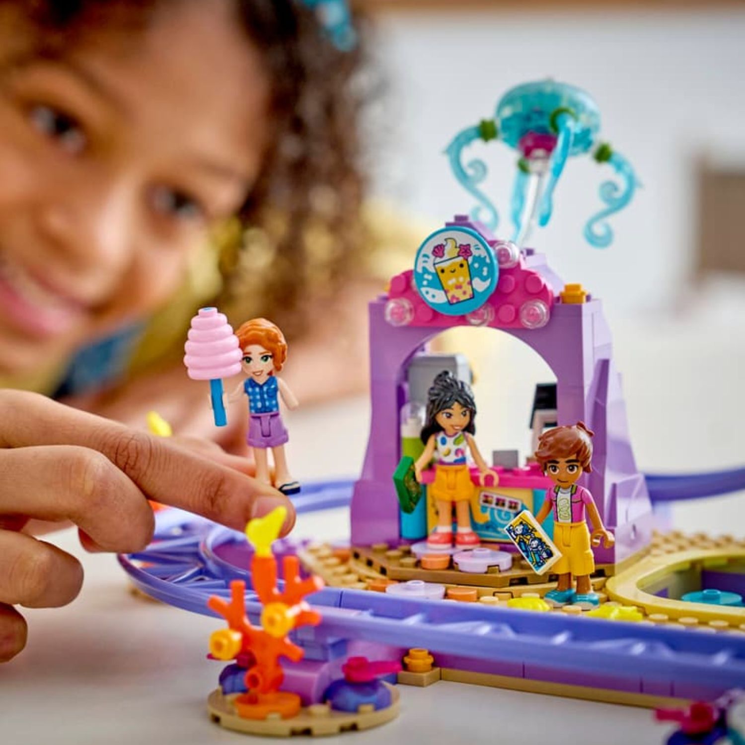 LEGO Friends 42703 Mermaid Roller Coaster Ride Building Toy Set, 864 Pieces for Girls Ages 8 Years and Above