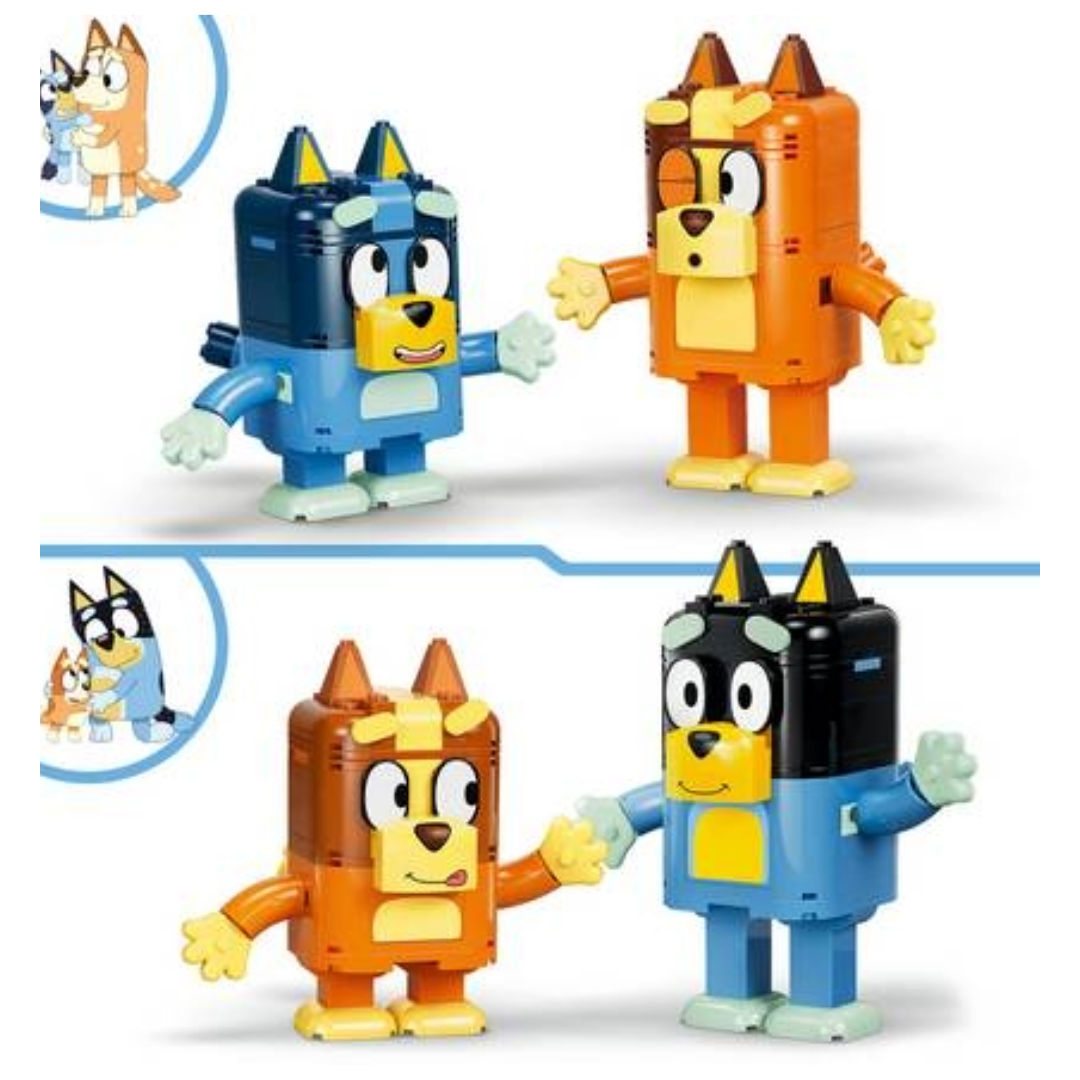 LEGO Bluey Brick-Built Bluey Family Figures, For Age 5+ Years