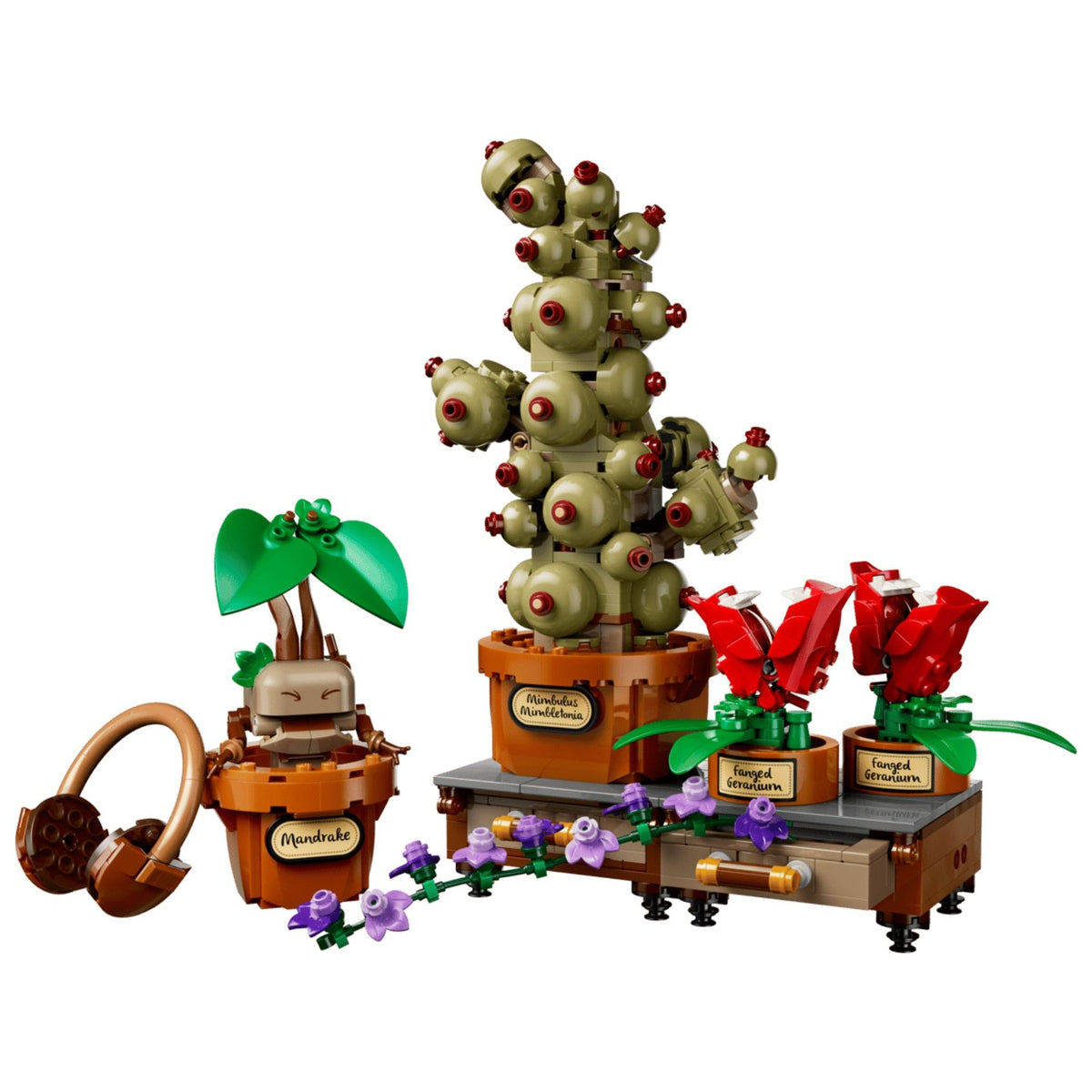 LEGO Harry Potter 76474 Hogwarts Herbology Plants Building Toy Set, 817 Pieces for Girls and Boys Ages 12 Years and Above