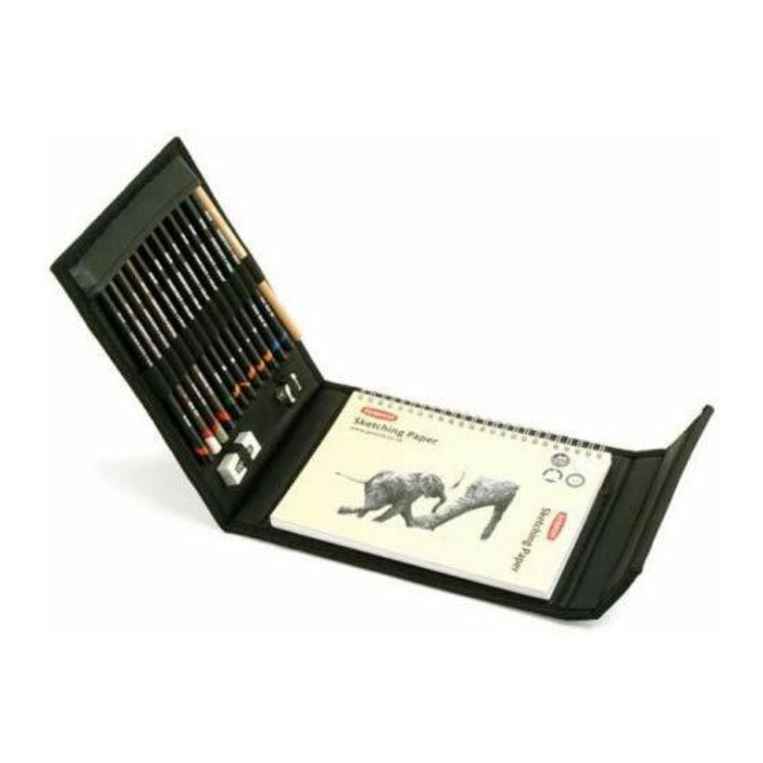 Derwent Sketching Wallet Portable Pencil Case, 2300218