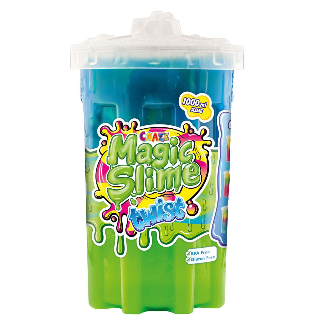 Craze Magic Slime Twist XXL Can (Colors May Vary)