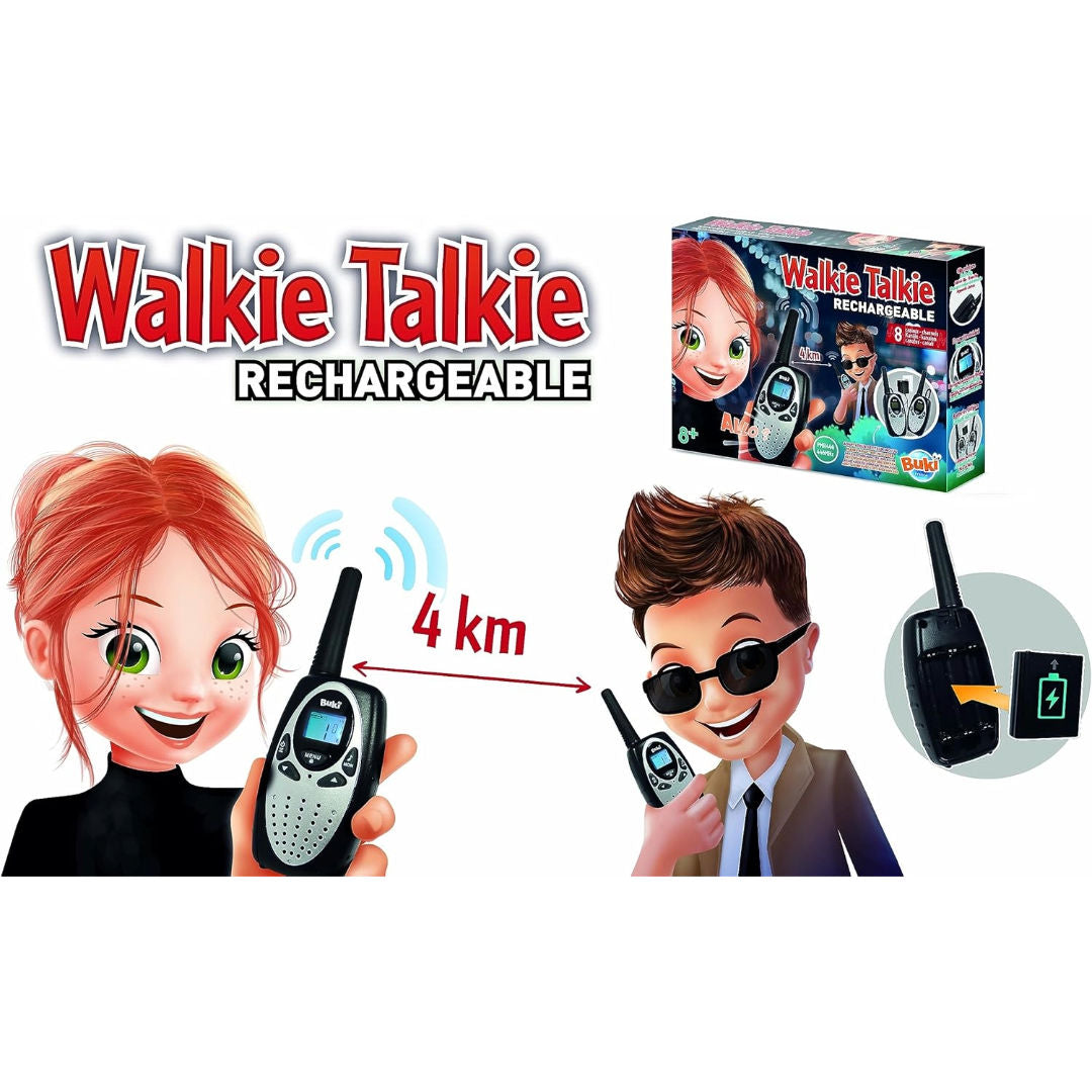Buki France International Walkie Talkie Rechargeable