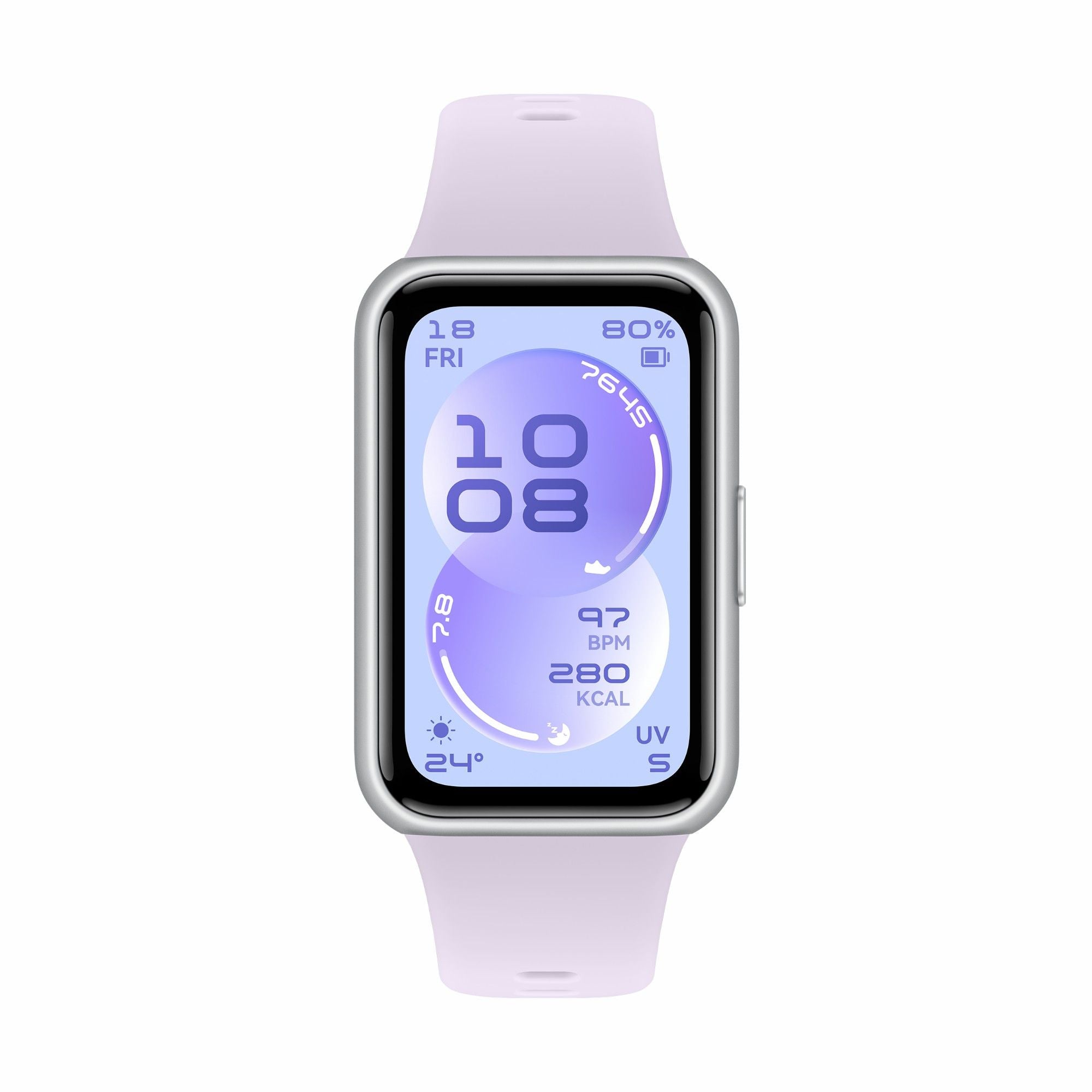 HUAWEI Band 11 Smart Fitness Band, Durable Polymer Case with Fluoroelastomer Strap