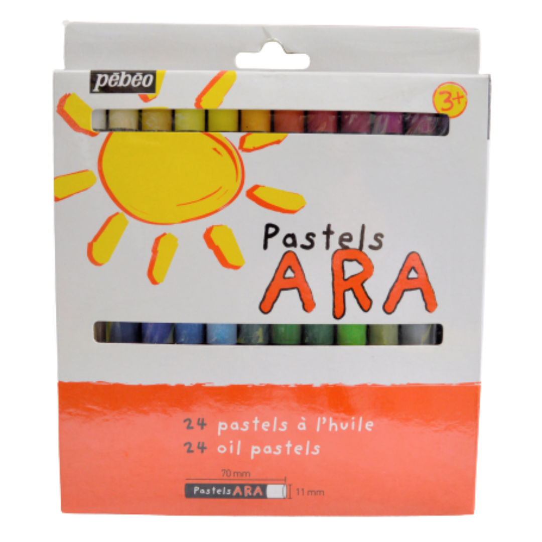 Pebeo Oil Pastels, 24 Colors, 276000