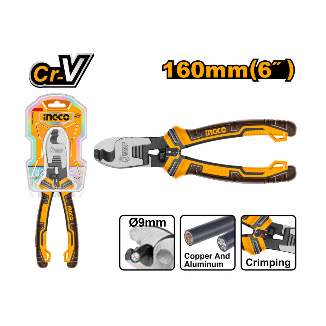 INGCO Cable Cutter, 55# Carbon Steel