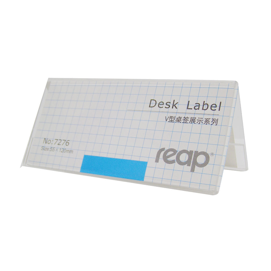 RSC Reap Acrylic Desk Label Holder