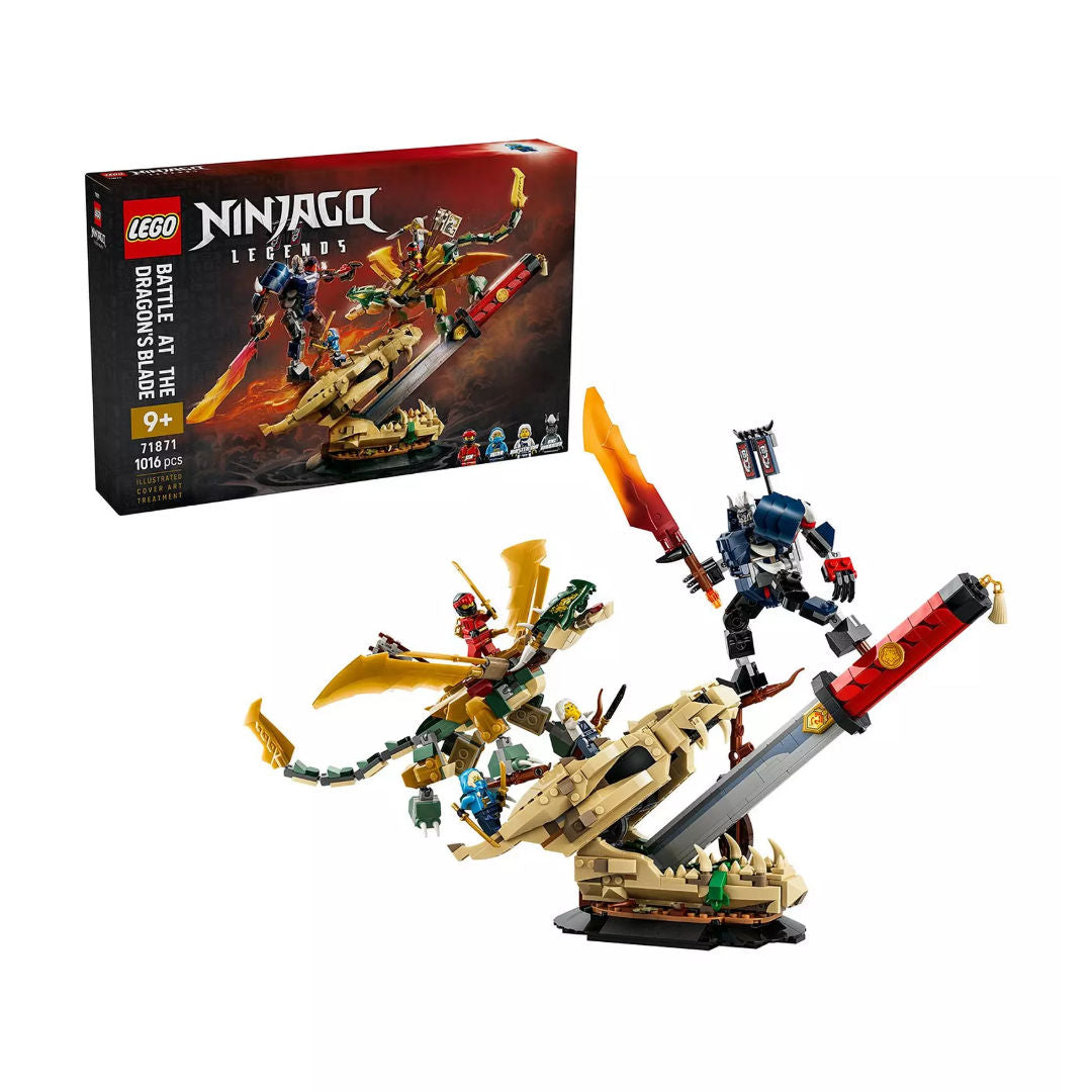 LEGO NINJAGO Battle at the Dragon’s Blade Building Set, 1016 Pieces, Age 9+ Years