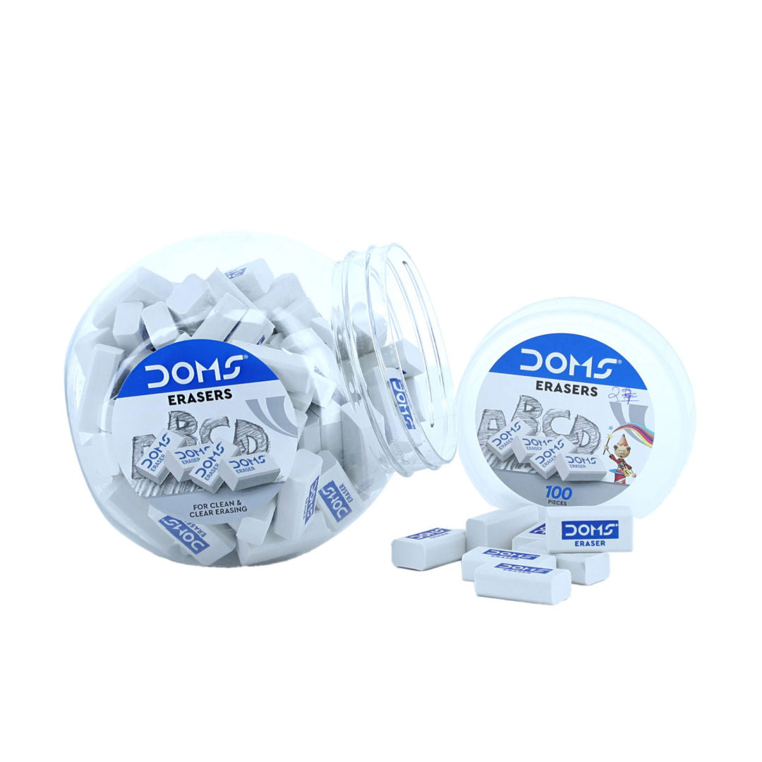 DOMS White Eraser Jar