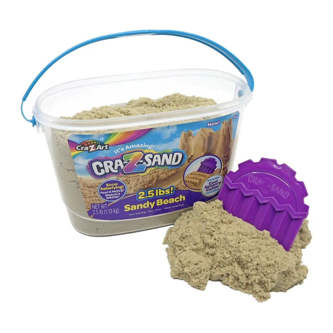 Cra-Z-Sand It's Amazing Sandy Beach Bucket, 1.14kg, For Age 4+ Years