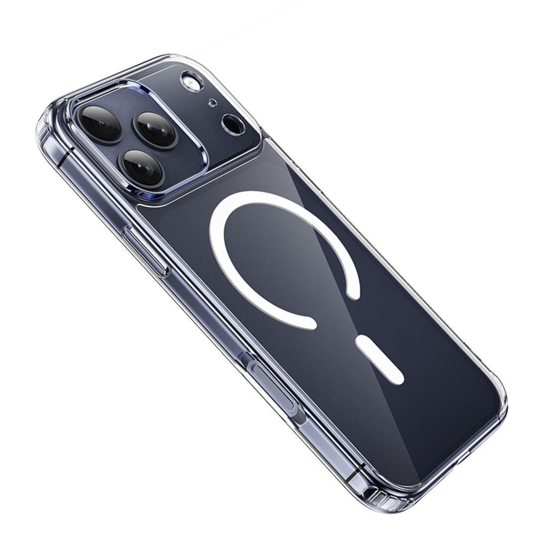 Hoco Magnetic Series Airbag Anti-Fall Protective Case for iPhone 18 Pro Max, iPhone 17 Pro Max, 4-Corner Airbags, Strong Magnetic Absorption