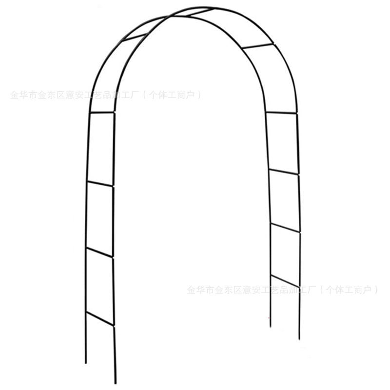 Garden Metal Arch 240×140cm for Climbing Plants, Wedding Decoration and Outdoor Lawn Backyard Decoration